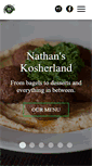 Mobile Screenshot of nathanskosherland.com